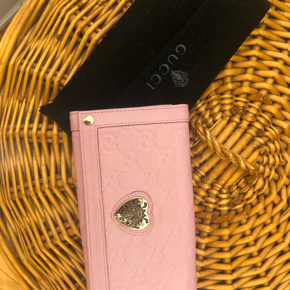 Pink clutch/wallet